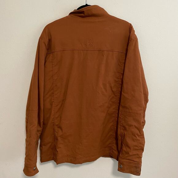 Prana Men's Breathe Jacket Cargo Burnt Orange Size XL - Picture 5 of 10